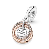 Charm Pandora Donna Pandora Moments in Lega metallica Zirconia 780797C01 - 780797C01